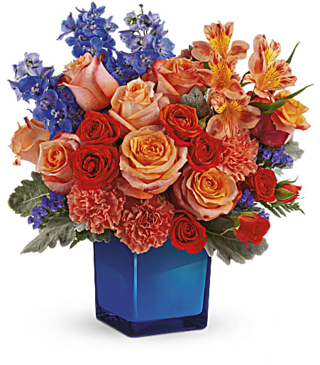 Blue Daydream Bouquet - Premium